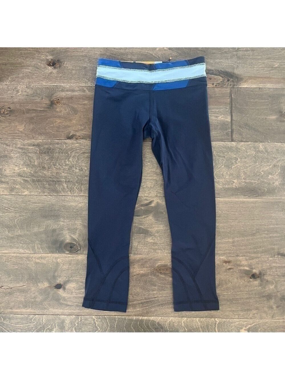 Lululemon Color Block Banded Leggings